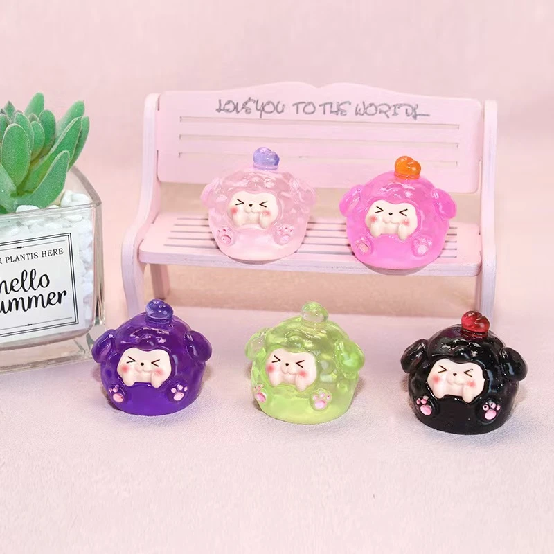 【九宫格 对对碰】透色福气团子夜光饰品diy小摆件