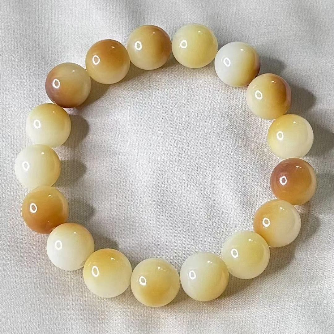 S018 精品手串（无礼盒） 炭烧菩提圆珠