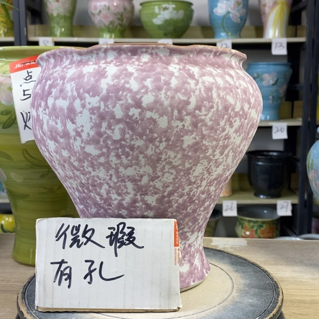 景德镇手工手绘陶瓷花盆