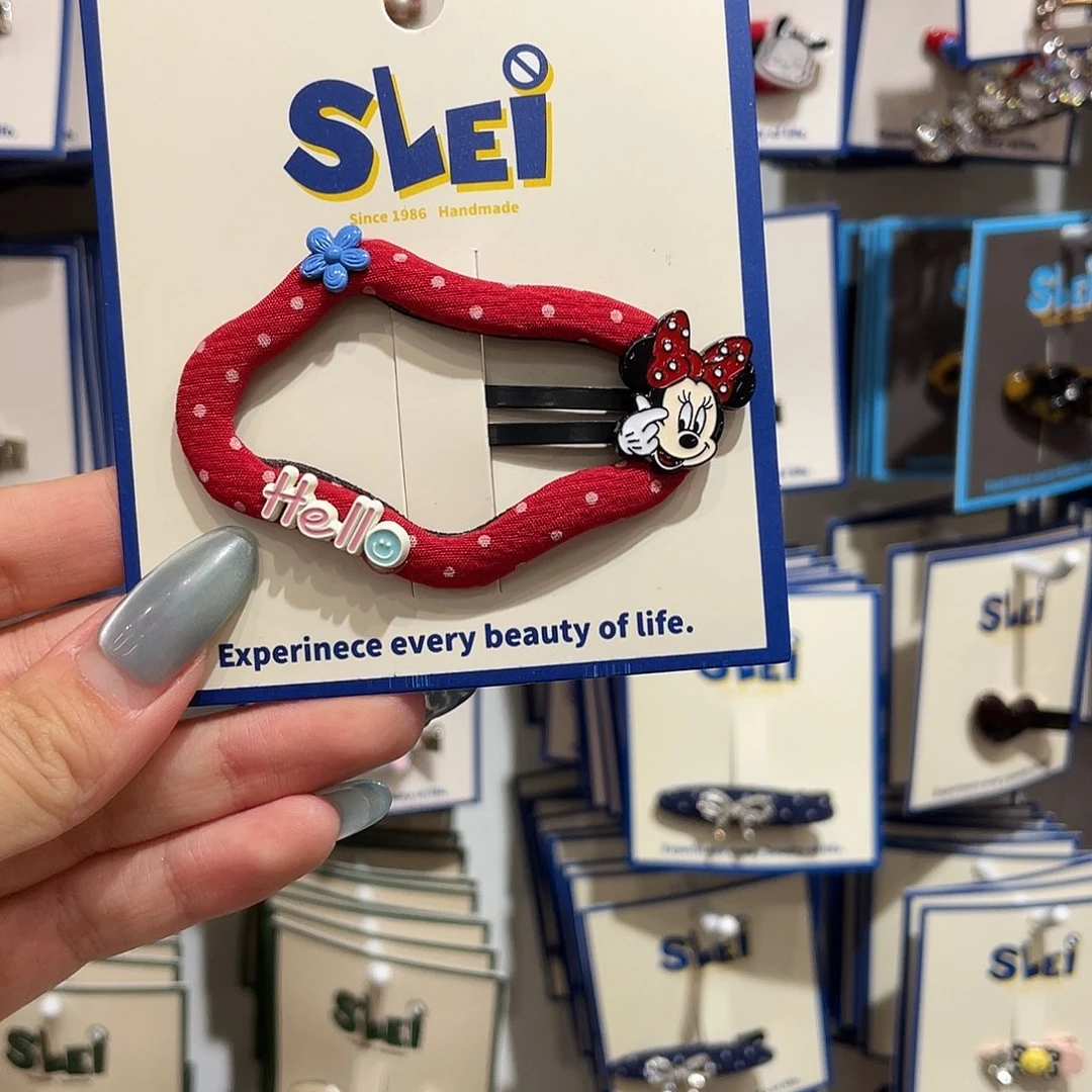 布艺非金属红波点云朵米妮