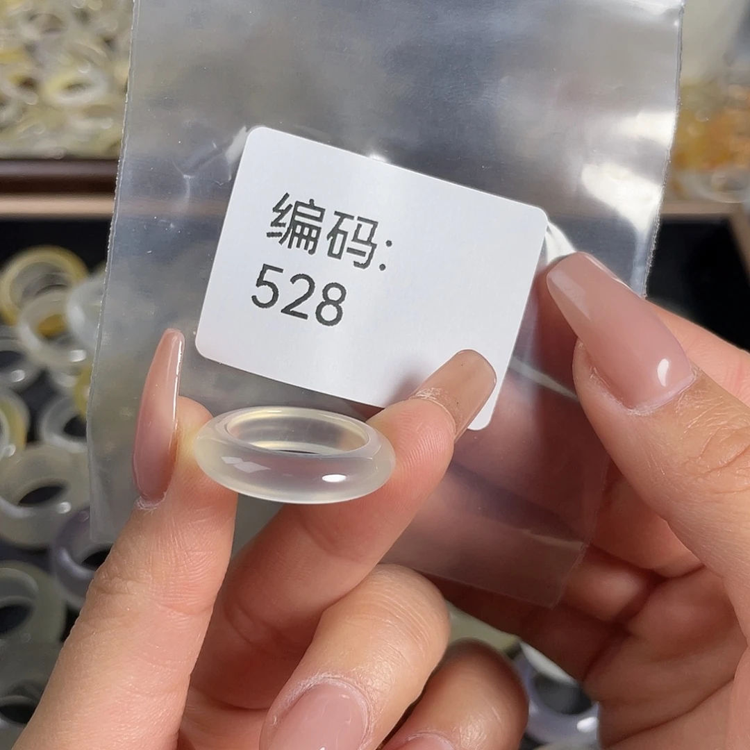 玛瑙/玉髓未镶嵌戒指528港12