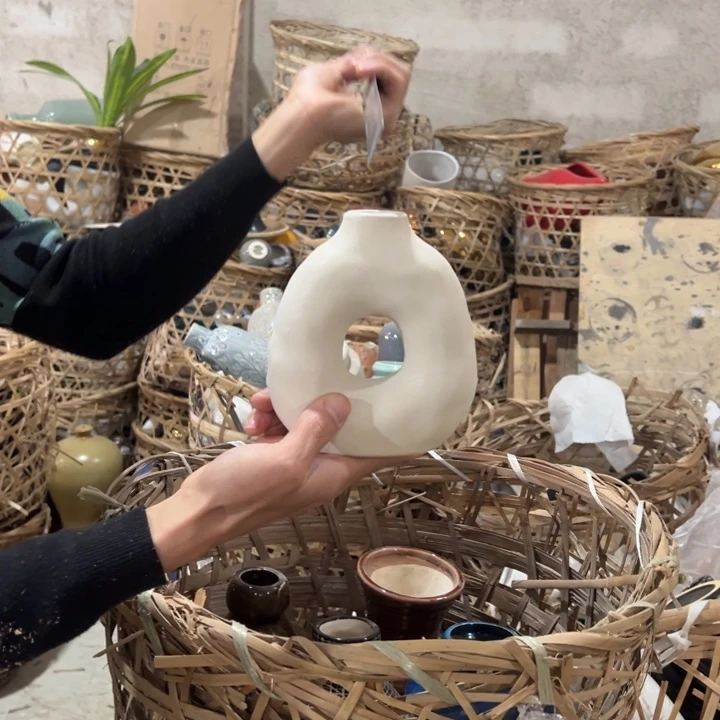 摆件高度16厘米口径3厘米微瑕捡漏