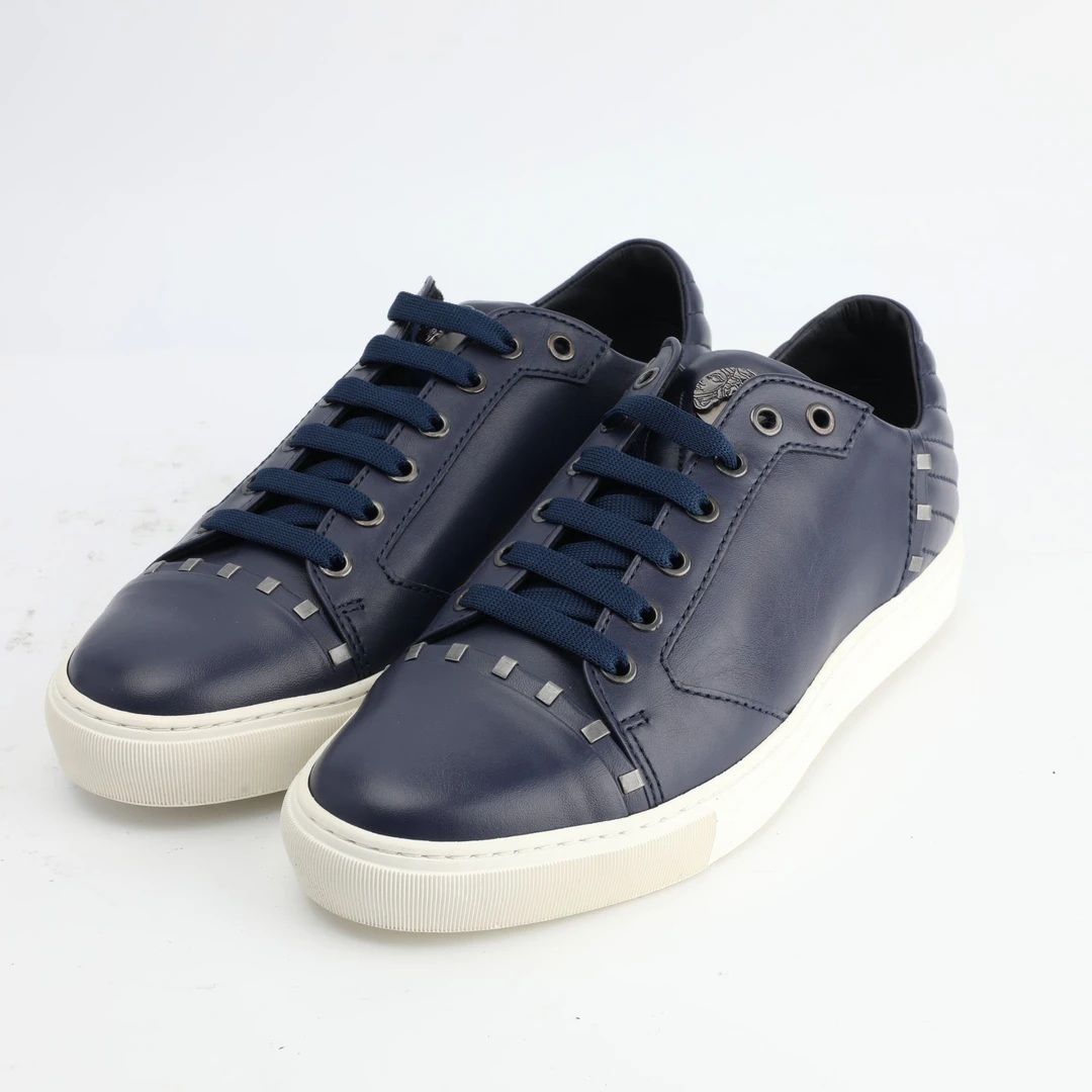 未使用 VERSACE/范思哲 VC 男士板鞋运动鞋  V900576VM00011V346C