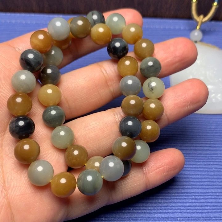 和田玉（糖玉）未镶嵌手链