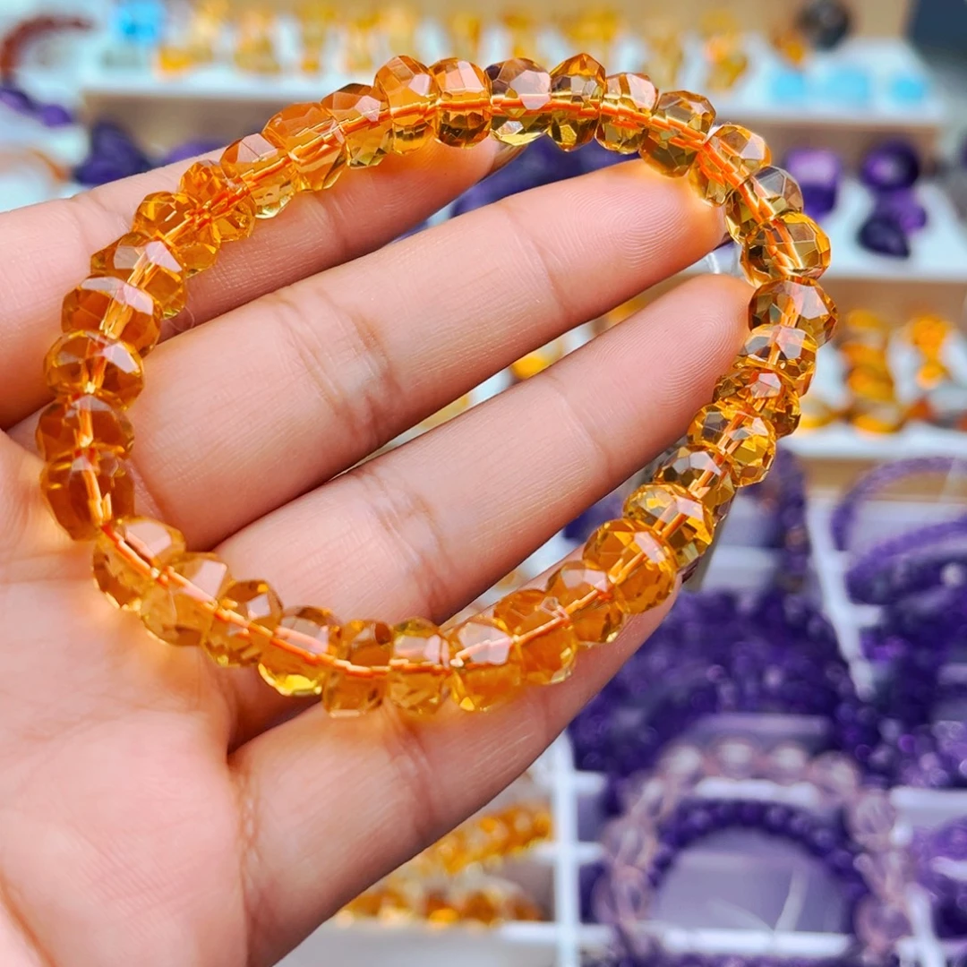 未镶嵌手串水晶天然保真