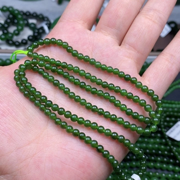 项链未镶嵌和田玉（碧玉）璐**…