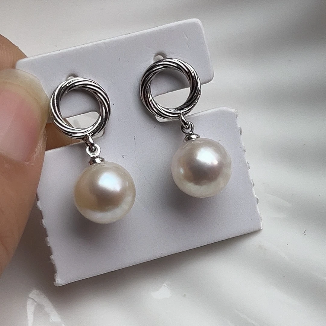 淡水珍珠未镶嵌耳饰