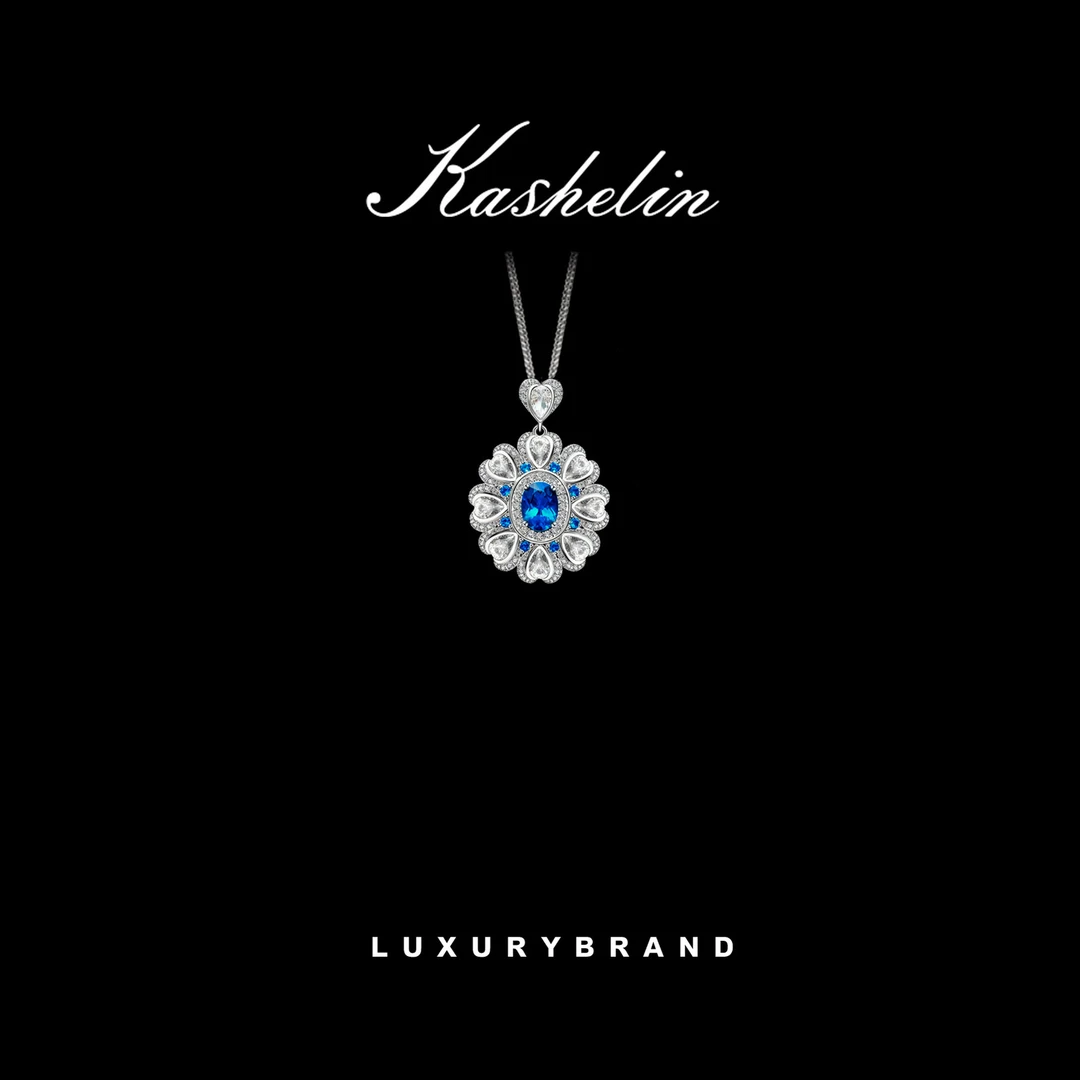 轻奢【海洋之心】设计师款项链~8970