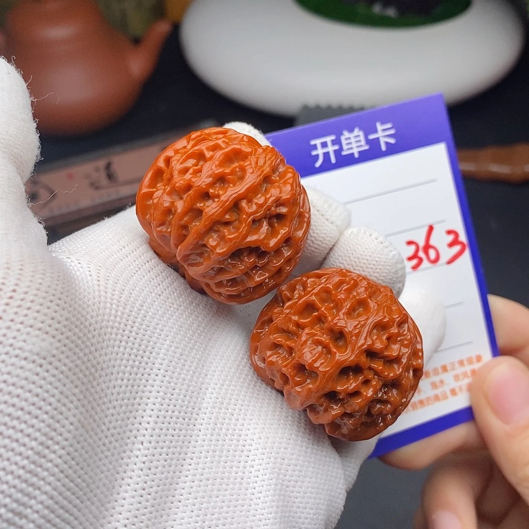 把件文玩核桃36苹果园363
