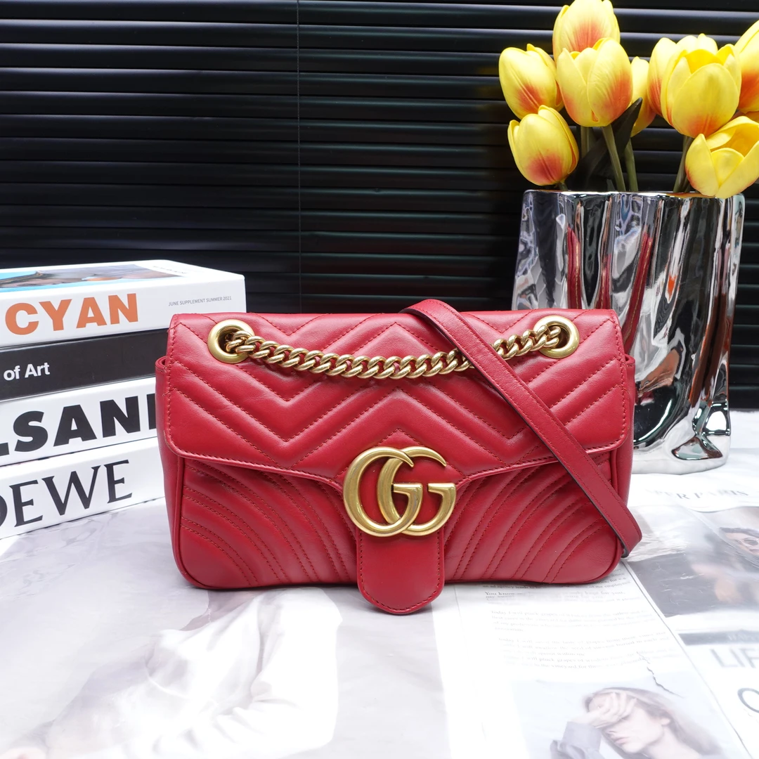 95新 GUCCI/古驰 单肩包/T10284285