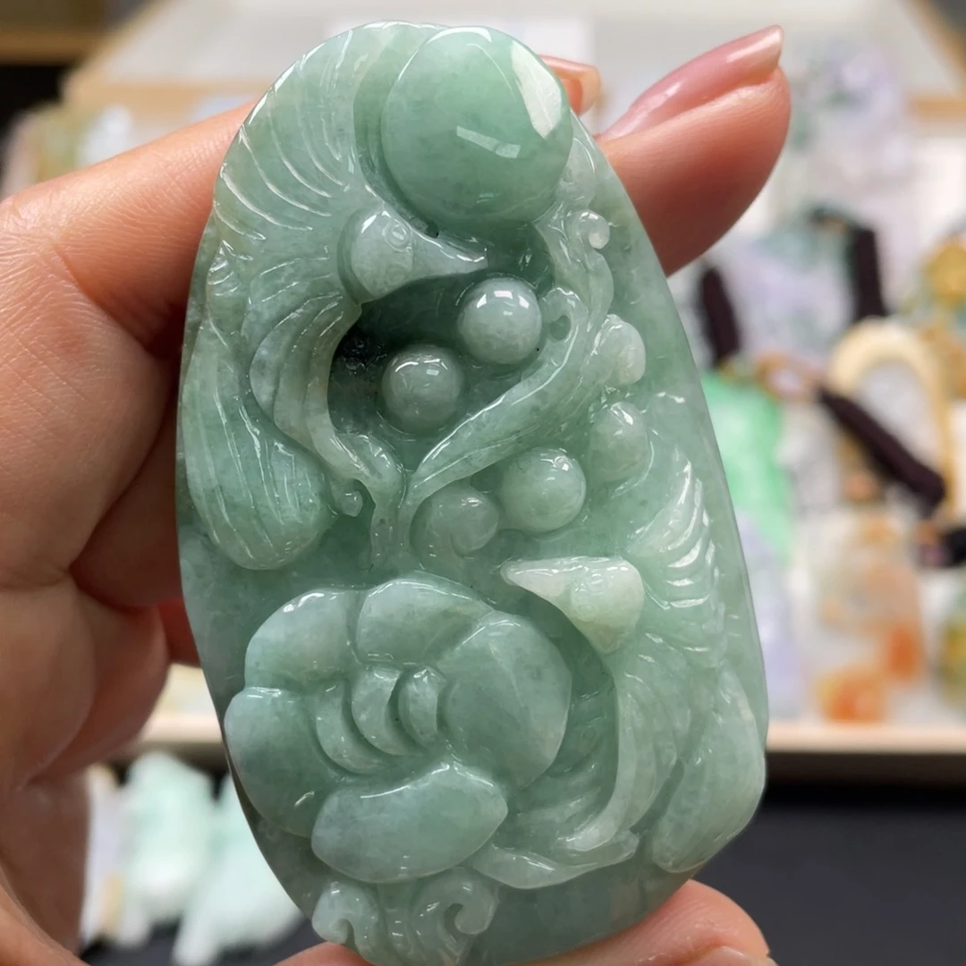 翡翠吊坠(不含链)未镶嵌