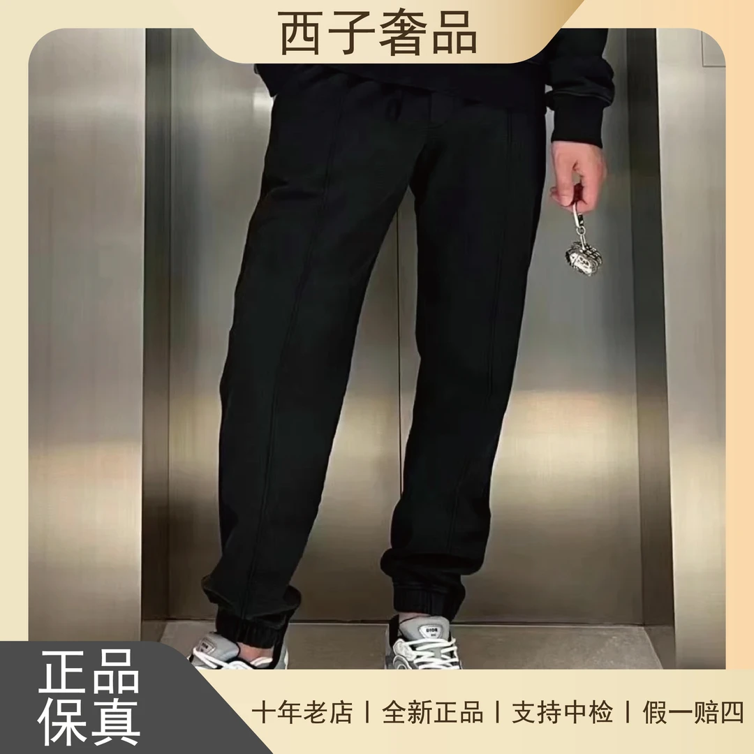 未使用 DIOR/迪奥 经典爆款黑色百搭休闲运动卫裤