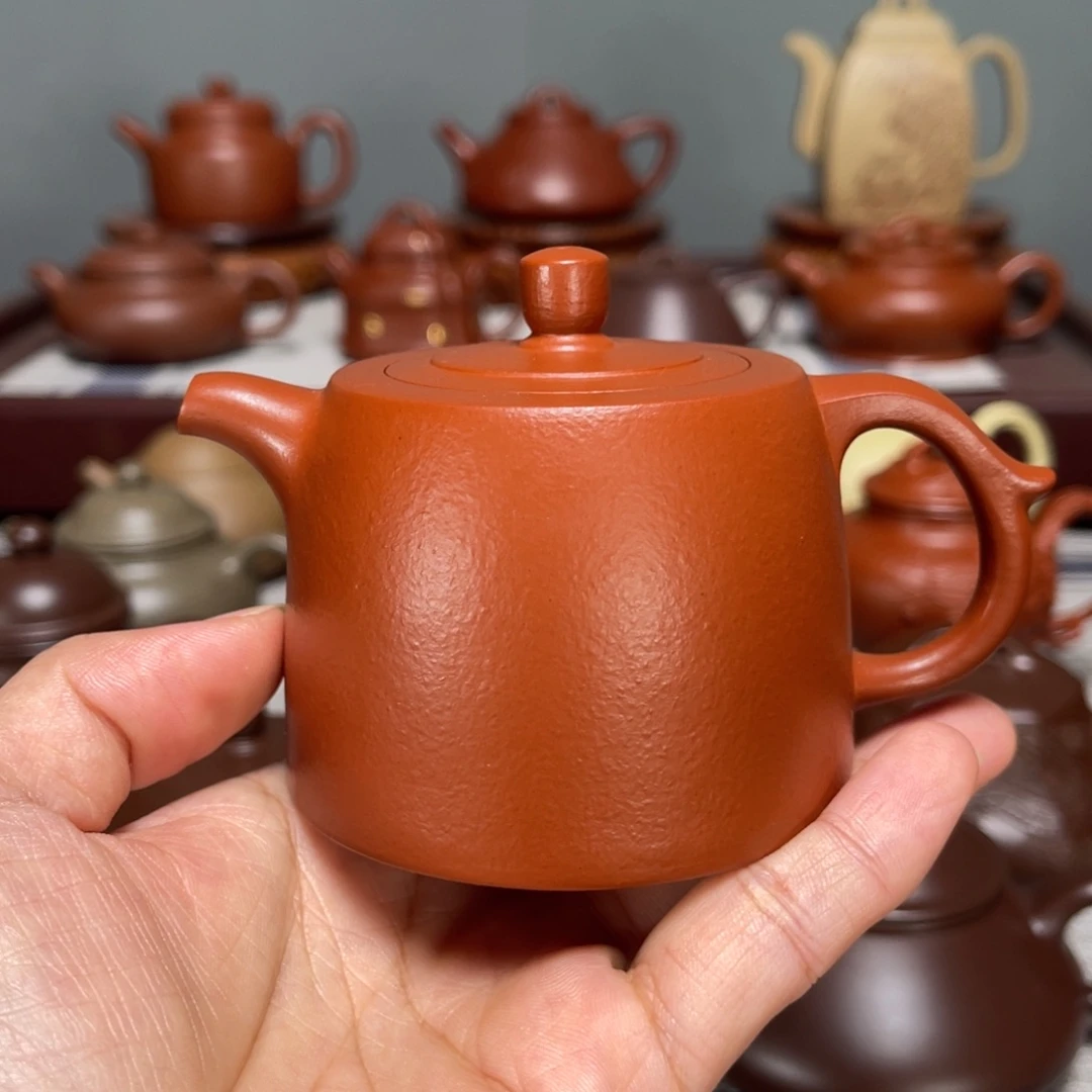 茶壶紫砂全手工制作150cc