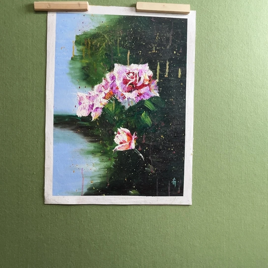 油画朝鲜艺术家油画作品