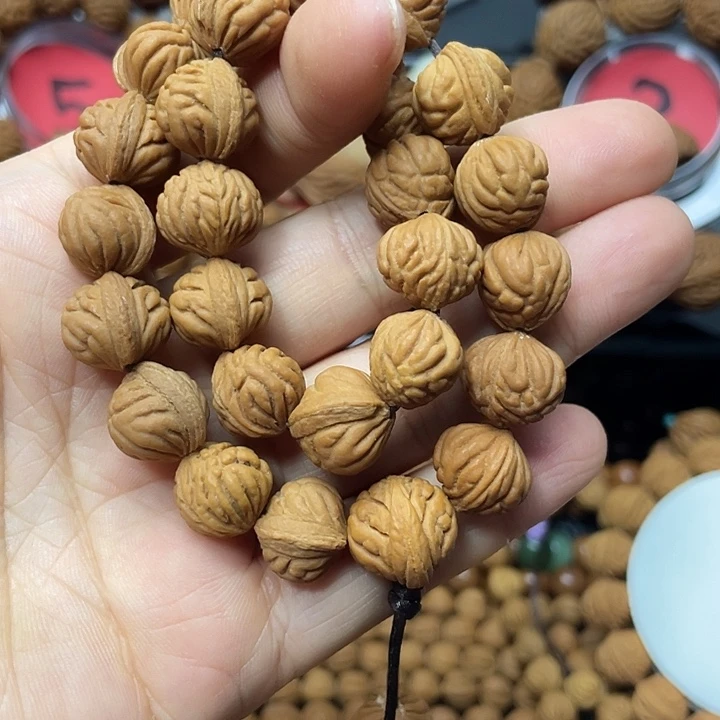 H****桃核把件小金豆手持13➕尺寸27颗带备籽无修