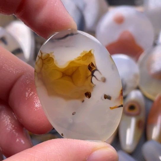 玛瑙/玉髓吊坠(不含链)未镶嵌