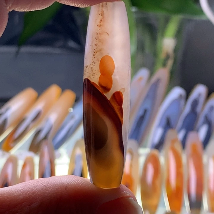 未镶嵌玛瑙/玉髓珠宝半成品18