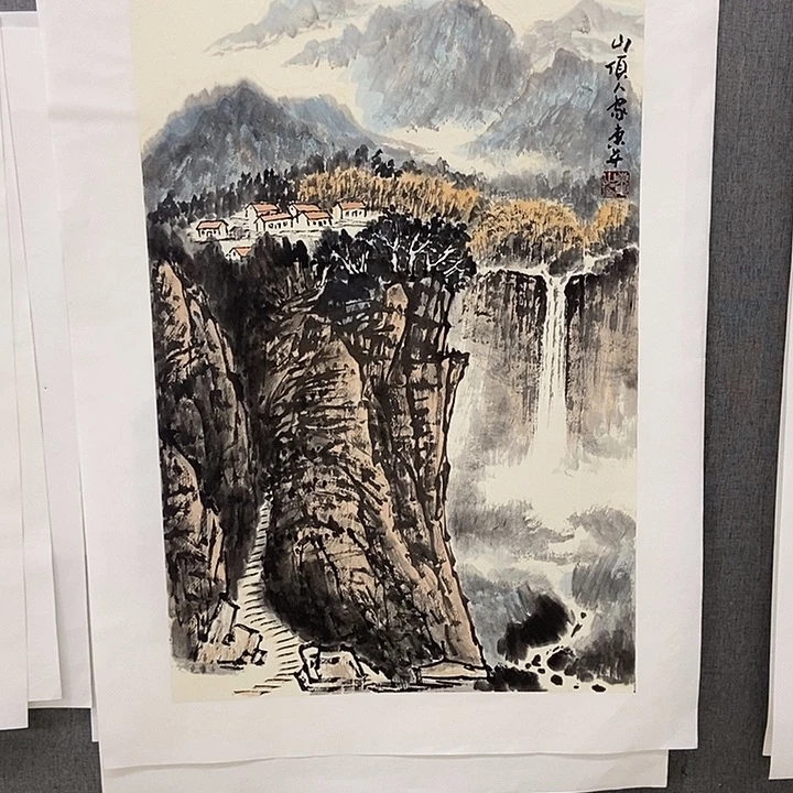 国画手寫手繪作品196