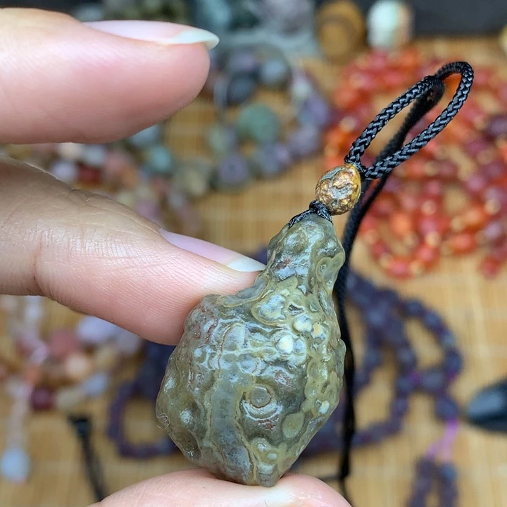 玛瑙/玉髓珠宝半成品未镶嵌S****.