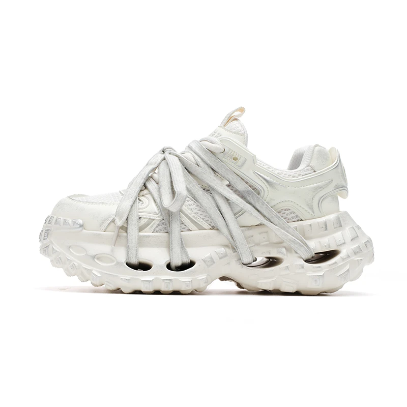 MARK FAIRWHALE/马克华菲2025老爹鞋增高潮流轮胎鞋情侣款休闲鞋