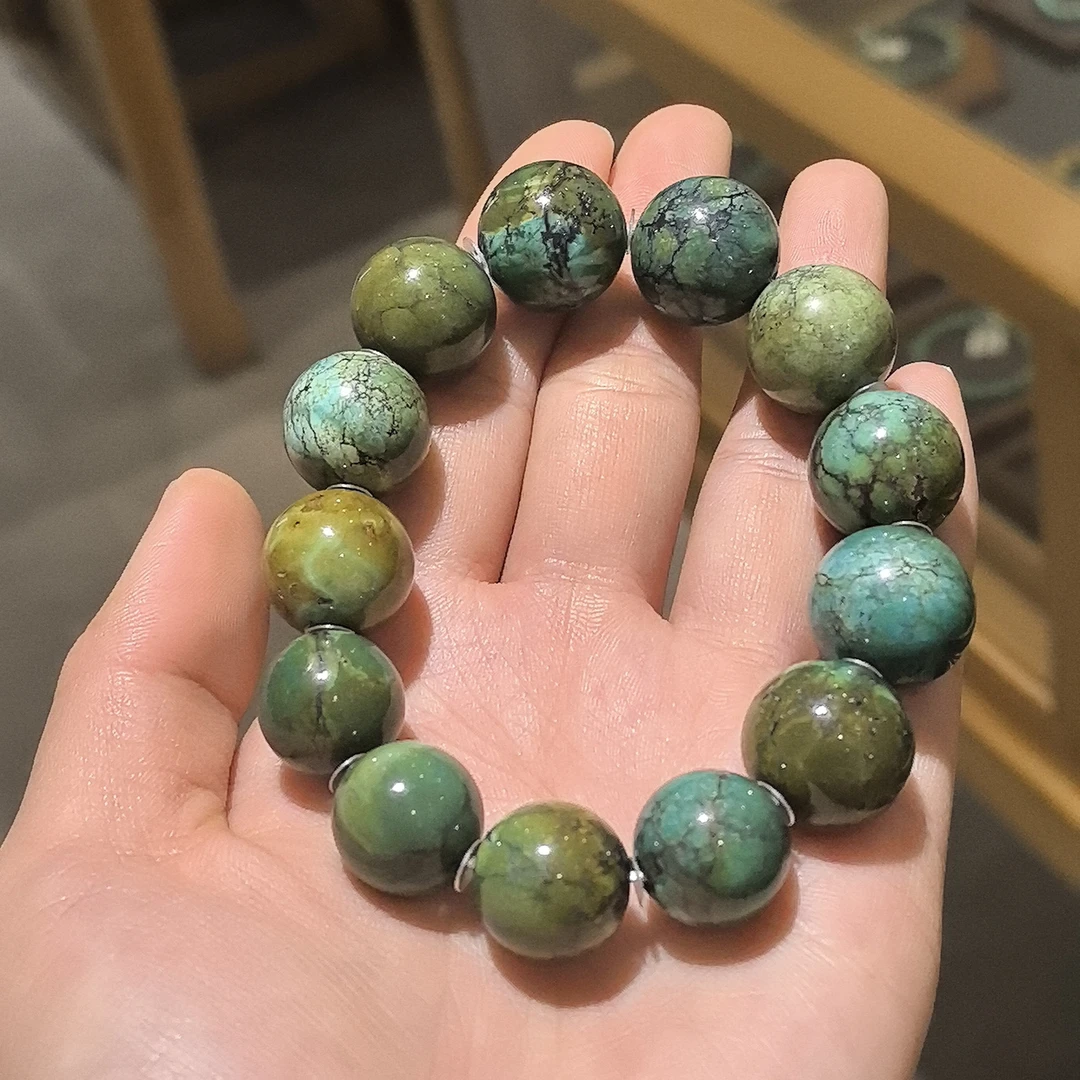 原矿绿松石精品配饰