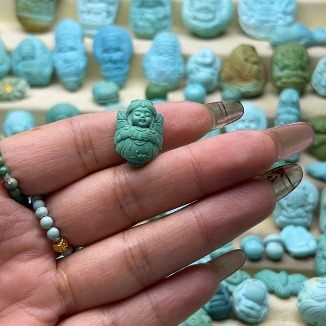 未镶嵌绿松石颈饰o*