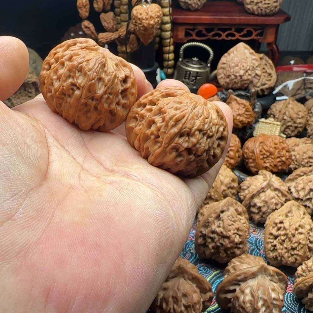 把件文玩核桃全品山地磨盘42