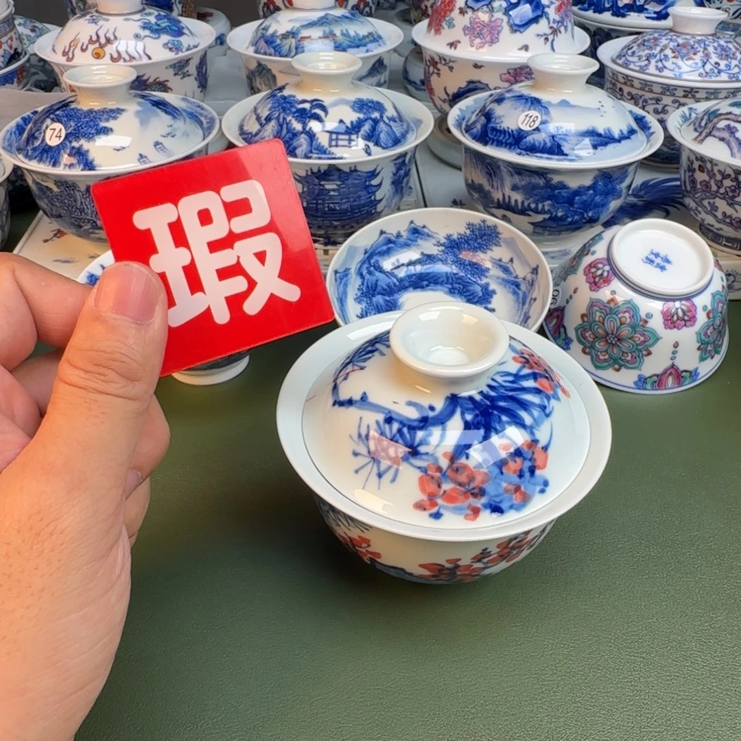 纯手工纯手绘茶具96