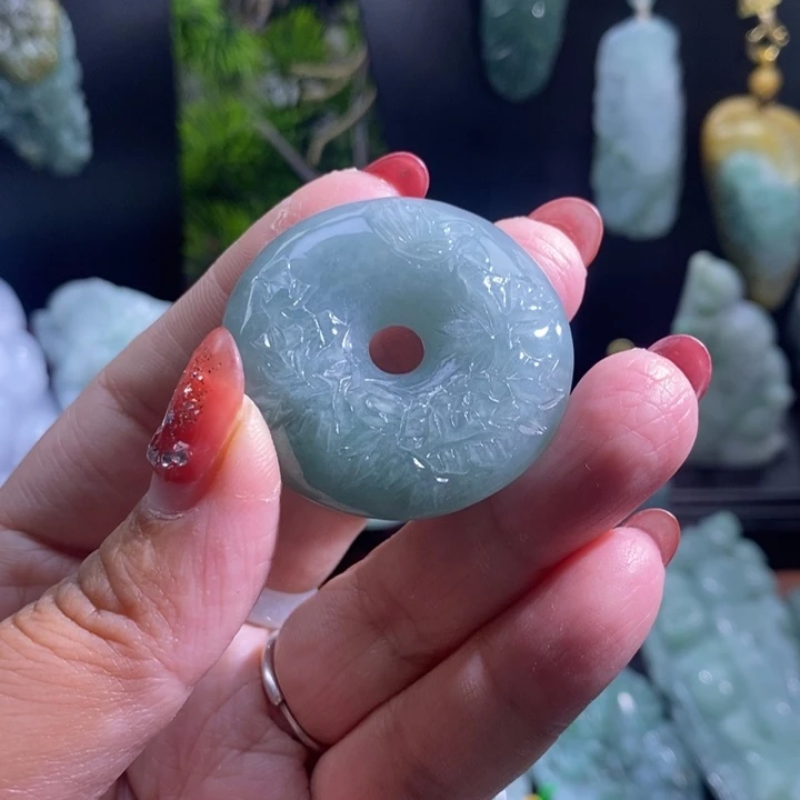 【闪购商品】颈饰未镶嵌翡翠扣子