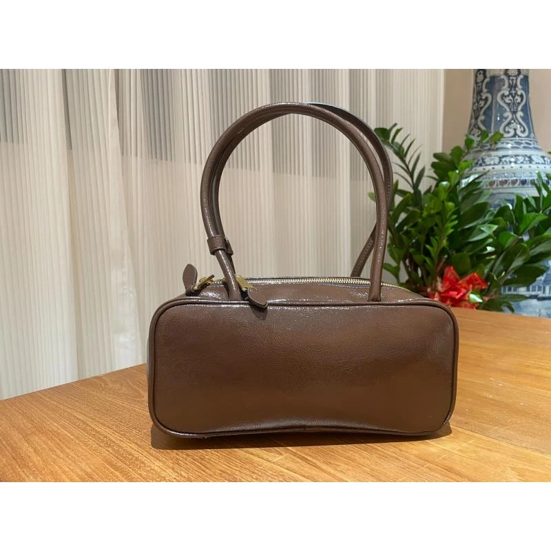 HIRMRIS手工真皮包551053-咖-油蜡长手柄缪