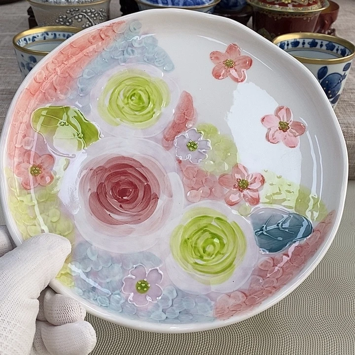 瓷片口径21进口瓷器