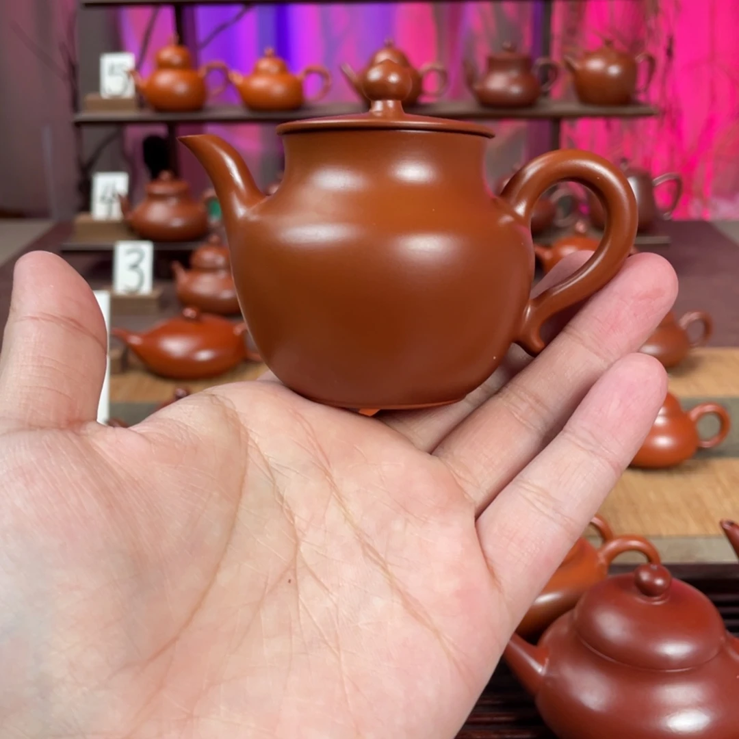 哎***哈紫砂茶壶精工酒樽120cc