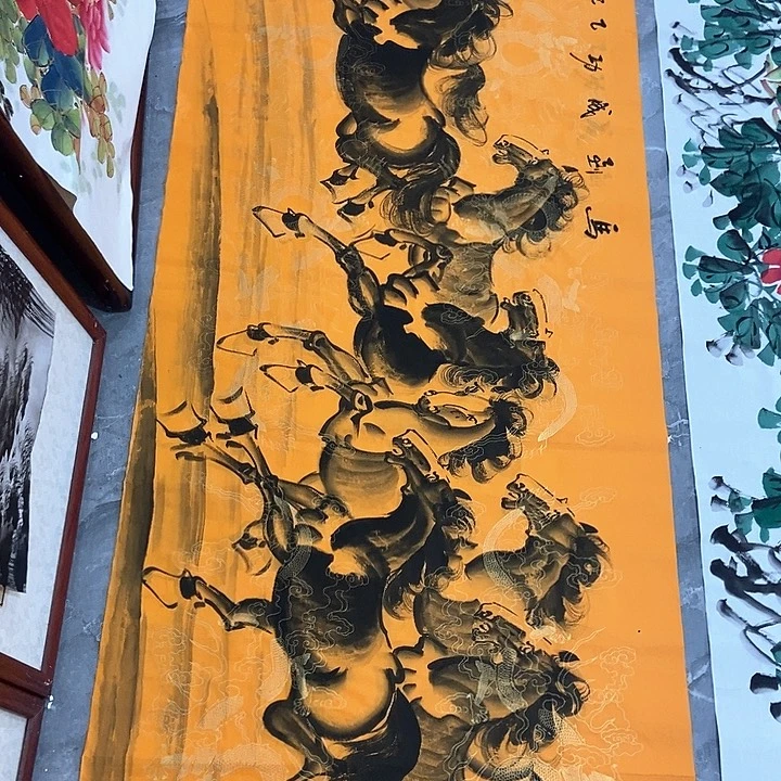 小周画廊的直播间