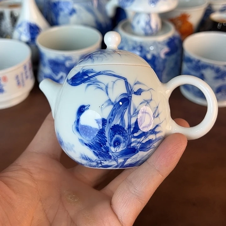 k***i瓷片景德镇全手工手绘陶瓷