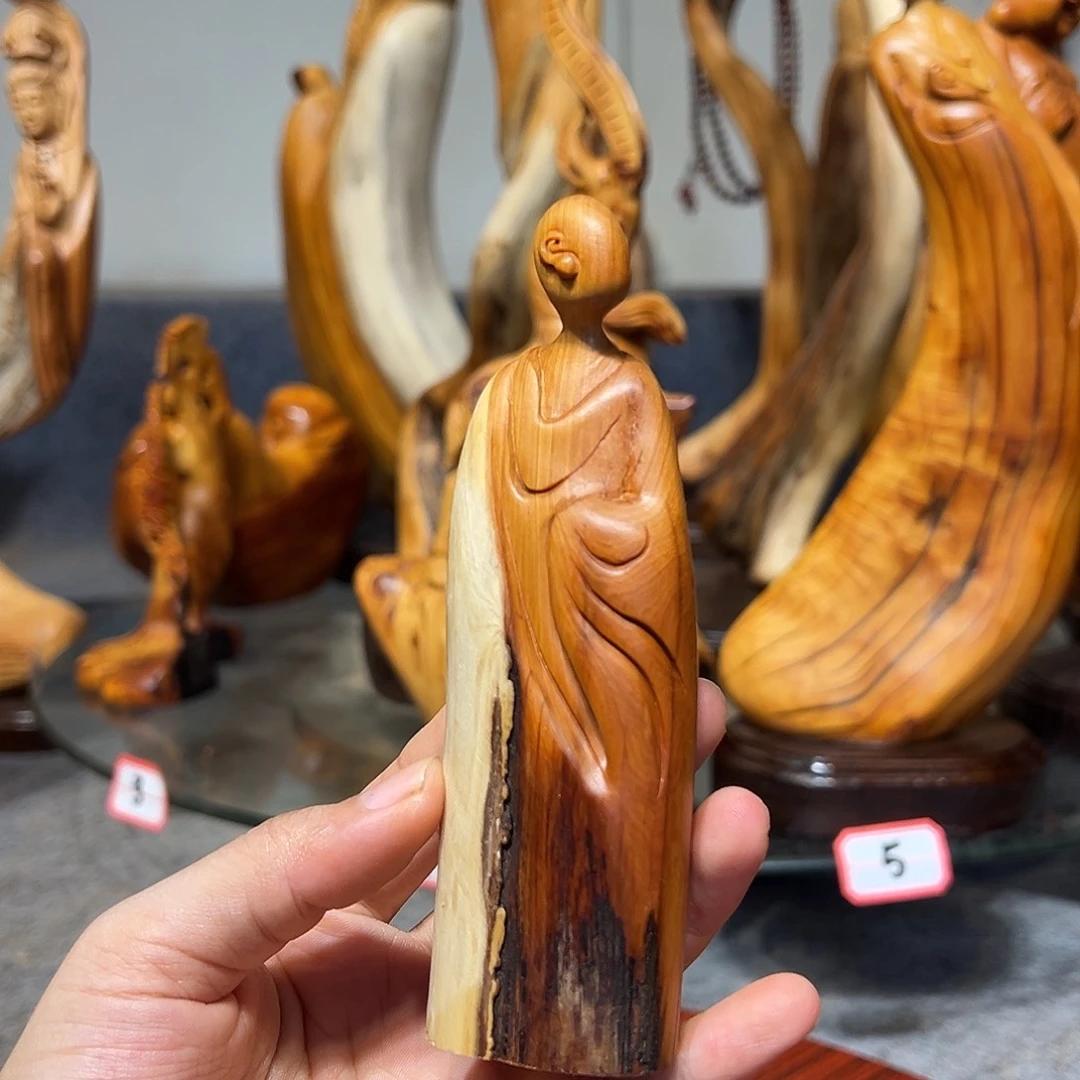 柏木（崖柏）崖柏木手把件摆件