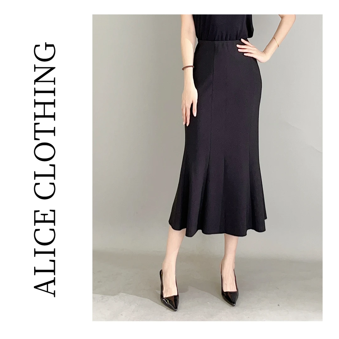 3【ALICE “鱼尾漫舞”半裙】端庄通勤 柔美优雅 S621296B