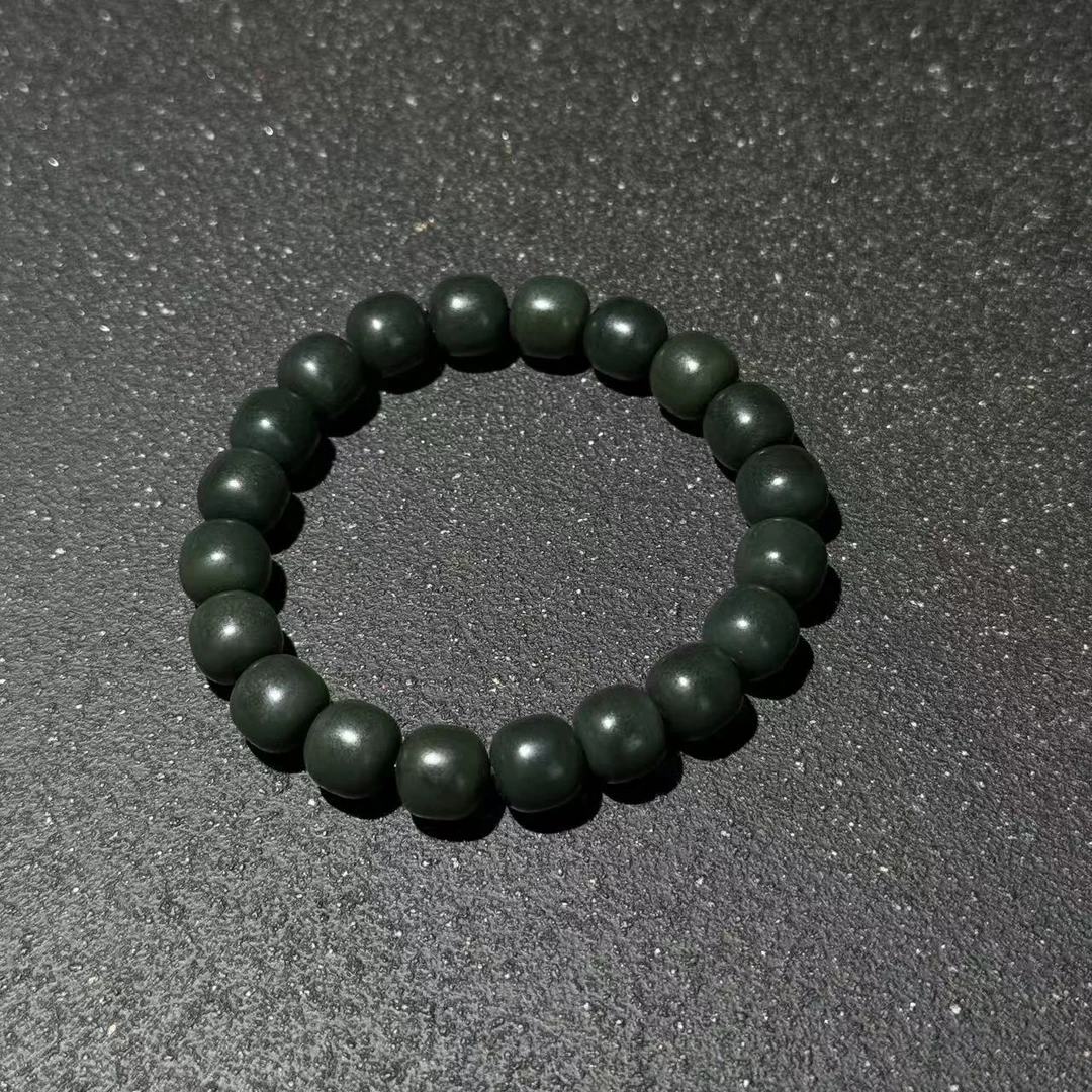 【与帅珠宝】塔青和田玉老型单圈D112303——多样性发其一