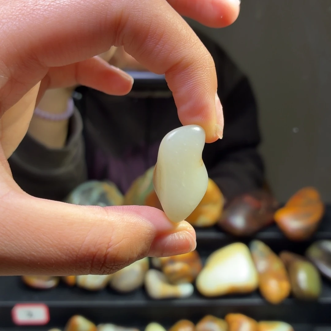 和田玉未镶嵌挂件15.2