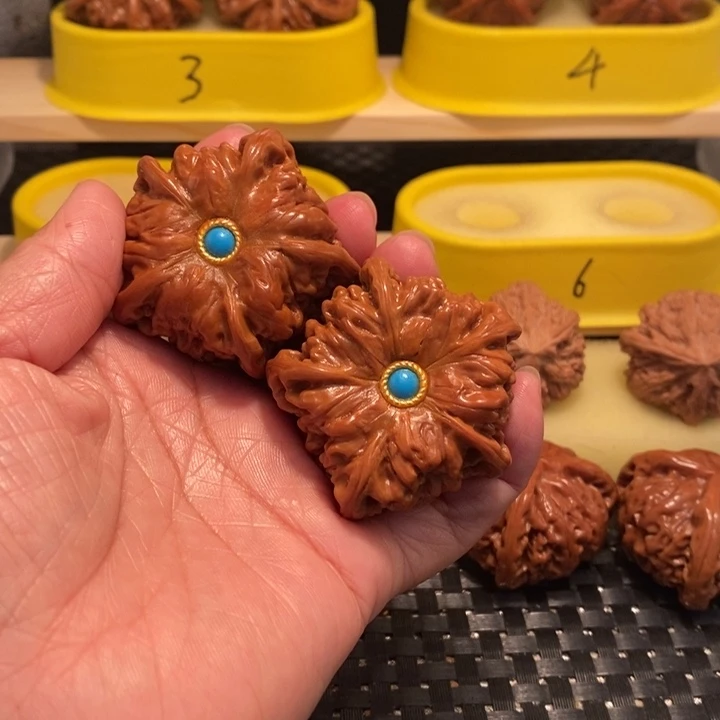 吊坠文玩核桃五棱……