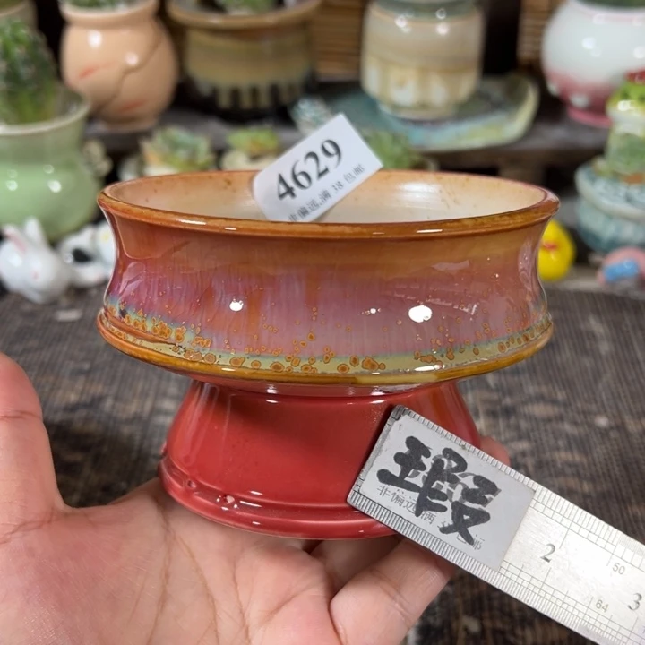 口10 手工花盆满30包邮