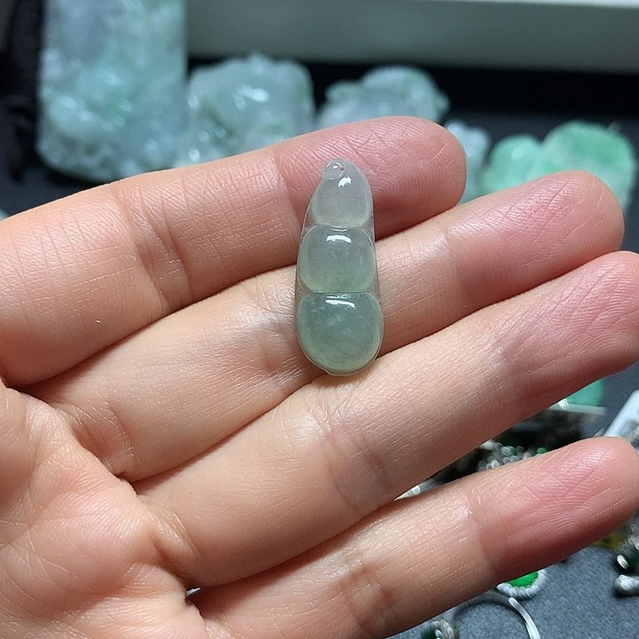 翡翠银S925镶嵌颈饰