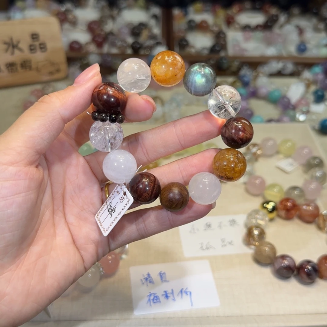 手链水晶银S925镶嵌