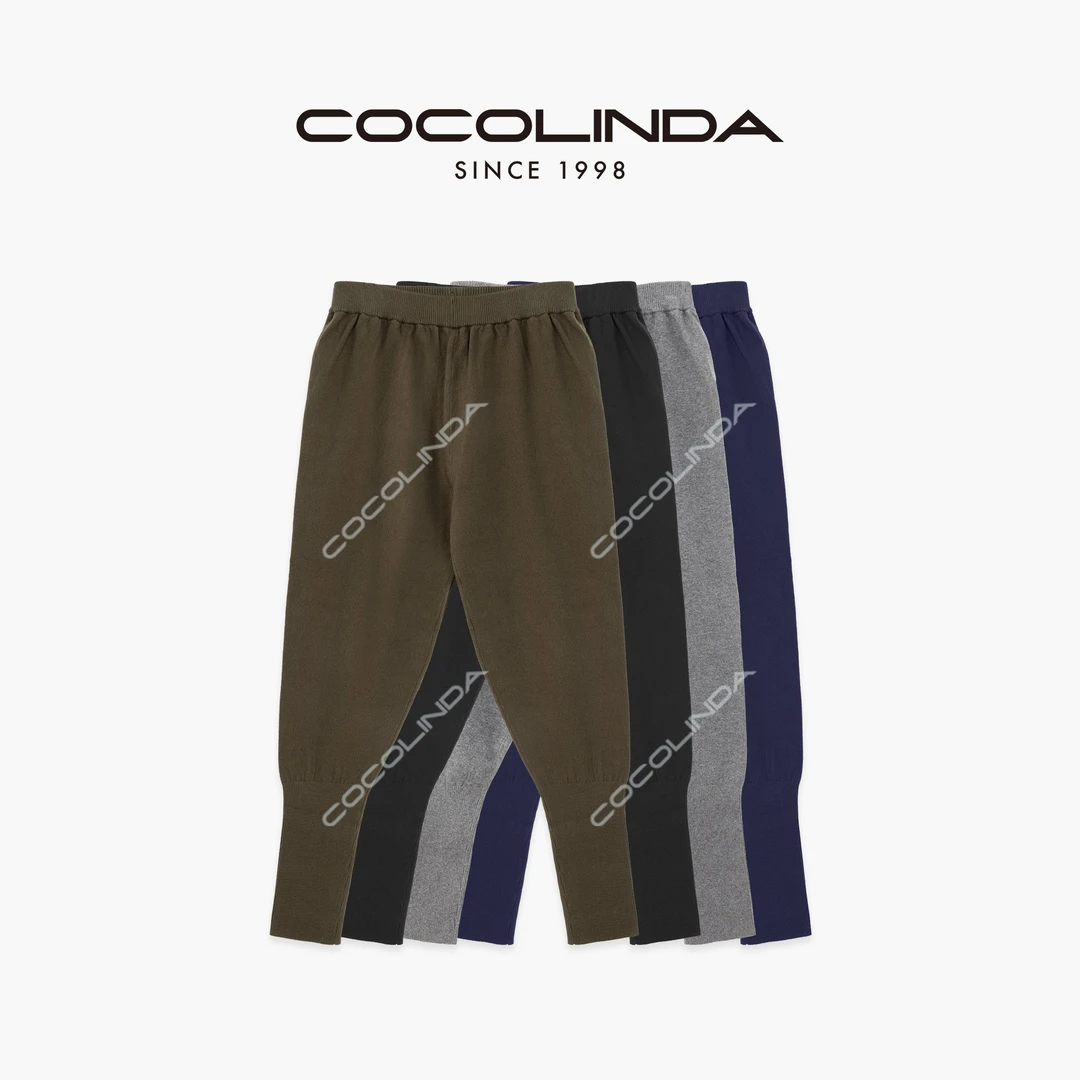 COCOLINDA| 棉质四色强力平纹贴身超柔棉外穿打底裤P5244