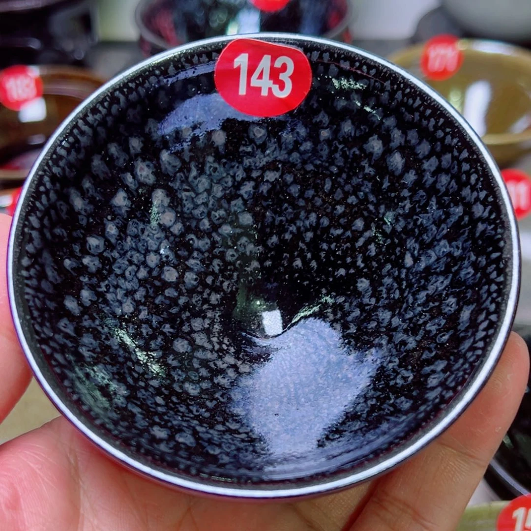 茶盏叶明龙窑柴烧茶盏
