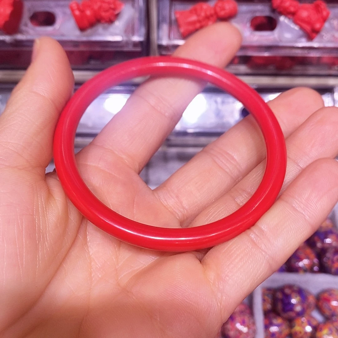 叮当镯，红，56.5手维