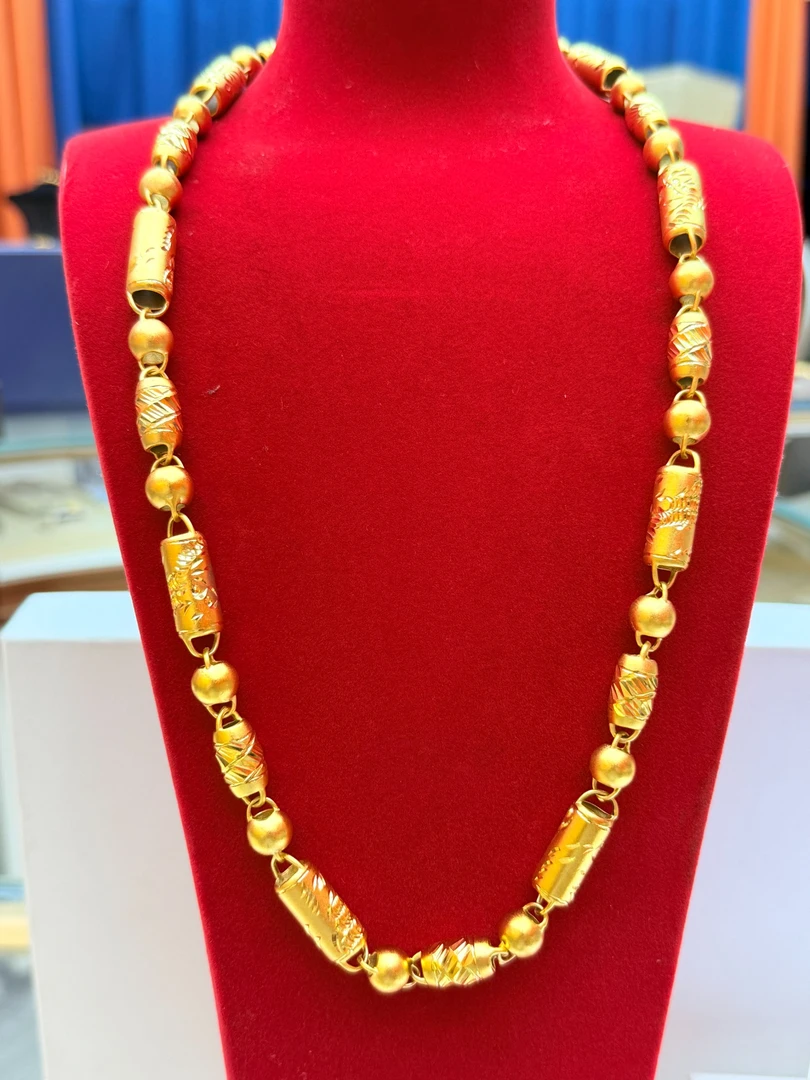 合金项链 男士霸气全家福项链