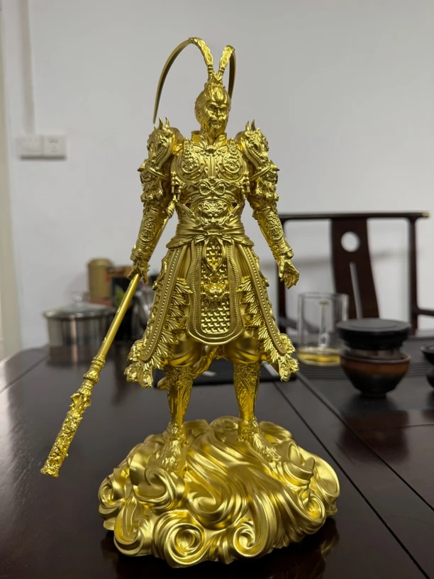 全CNC数控机床雕刻打造的猴子，材质铝合金