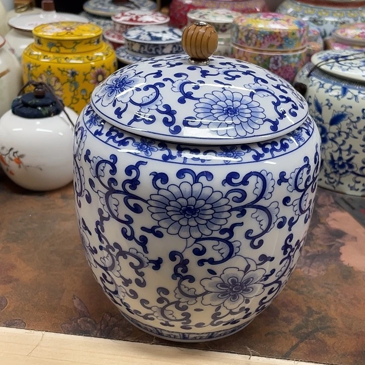 陶瓷罐茶叶罐密封罐储物罐