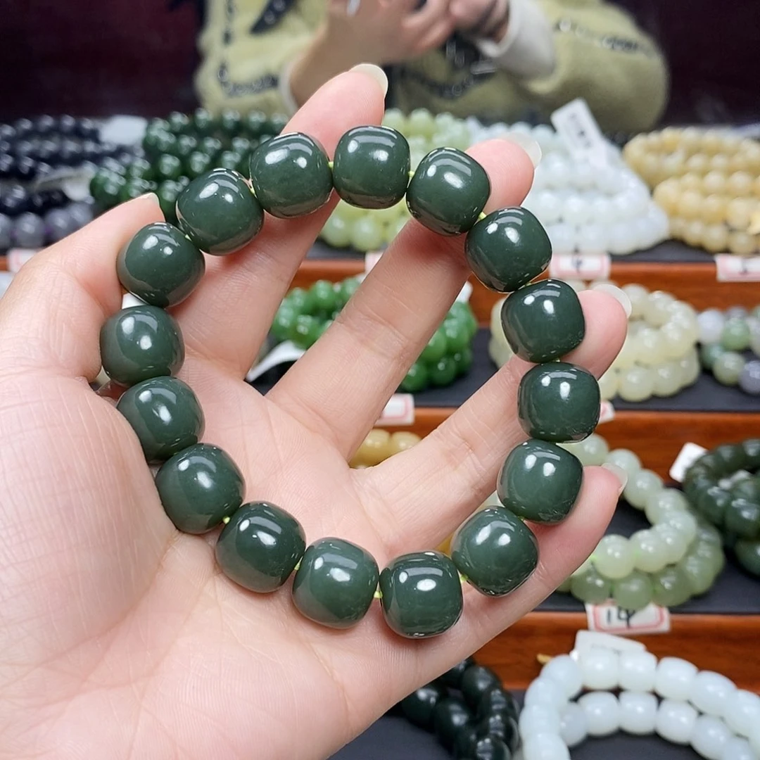 和田玉手链未镶嵌