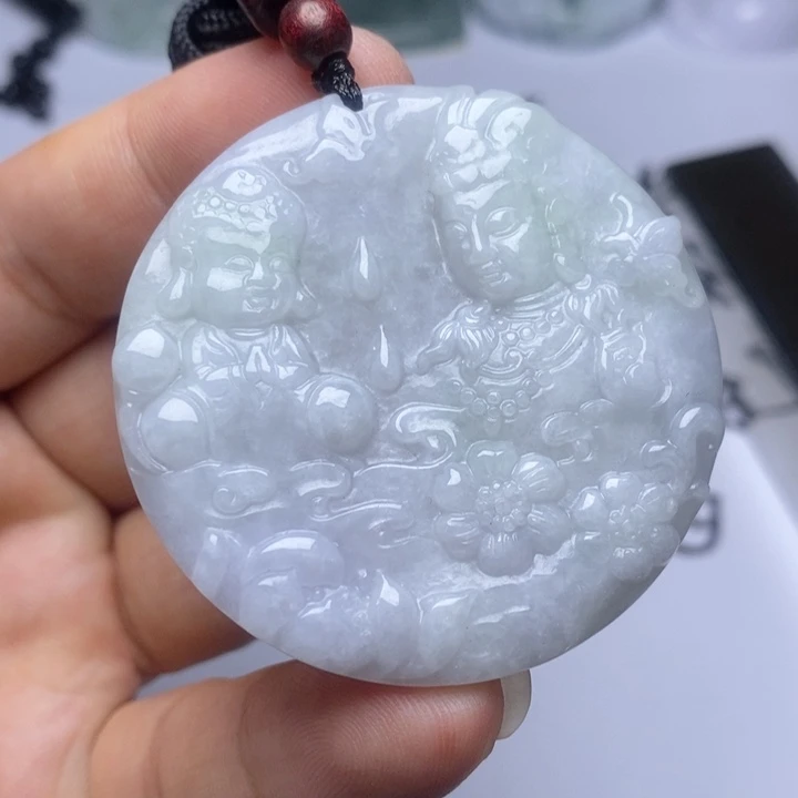 颈饰未镶嵌翡翠翡翠